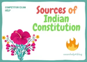 भारतीय संविधान के विदेशी स्रोत