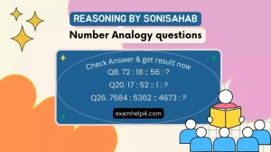 Number Analogy questions