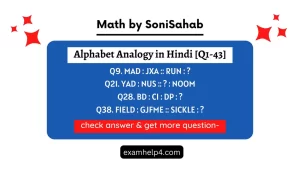 Alphabet Analogy